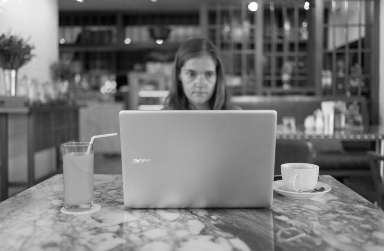 Budget planning worksheet on desk